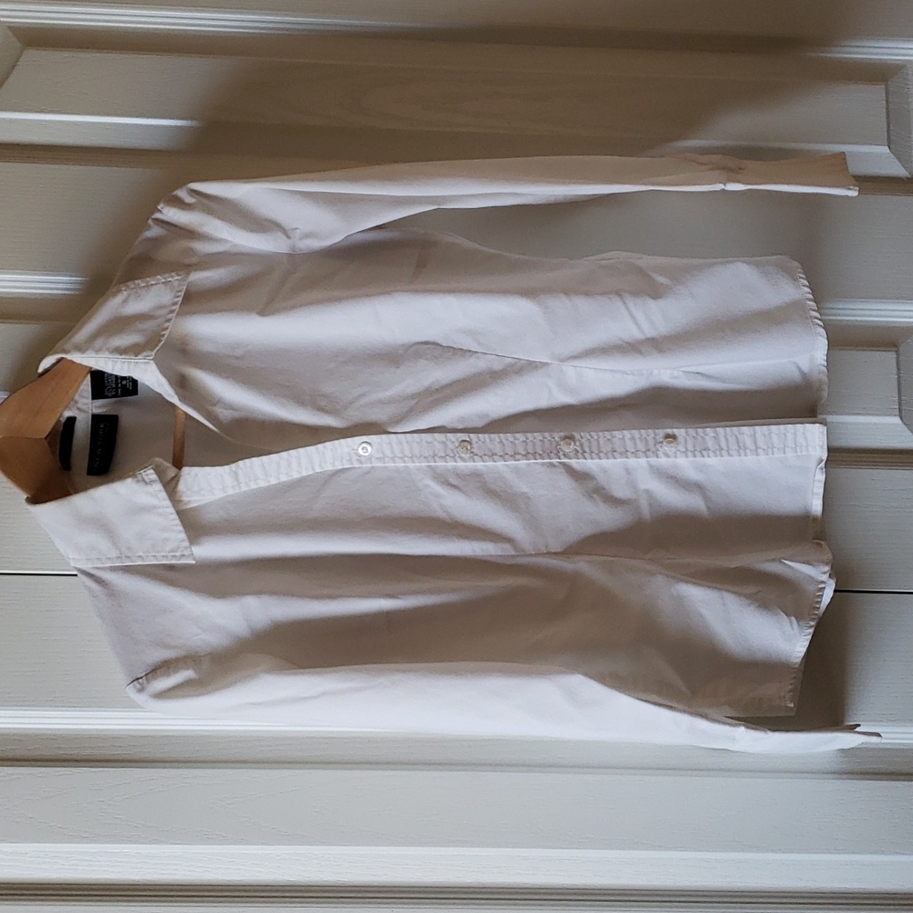 New York & Company Button Down Shirt (S)